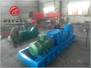 JSDB-13雙速絞車實物圖_雙速絞車實物圖-絞車源頭工廠-安徽創(chuàng)達